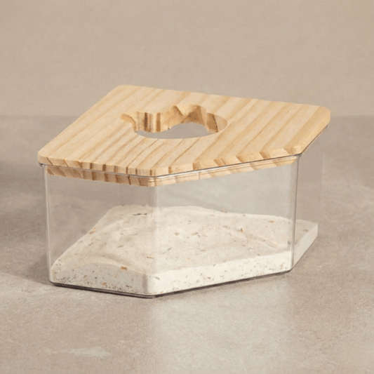 SereniPet - Deluxe Hamster Sand Bath Box