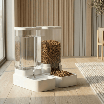 ClearServe - Smart Design Gravity Pet Feeding System