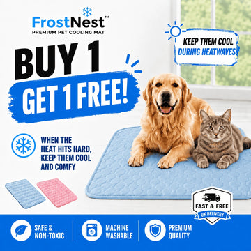 FrostNest - Premium Pet Cooling Mat